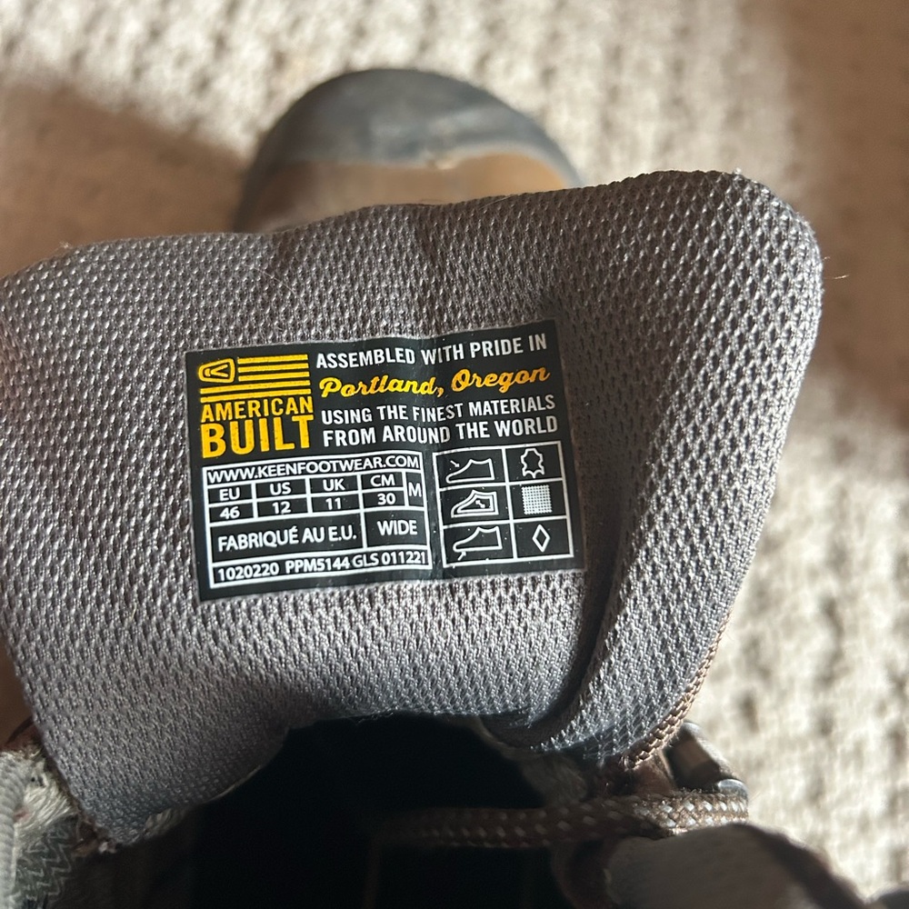 Men’s Keen Durand hiking boots - Picture 5 of 9